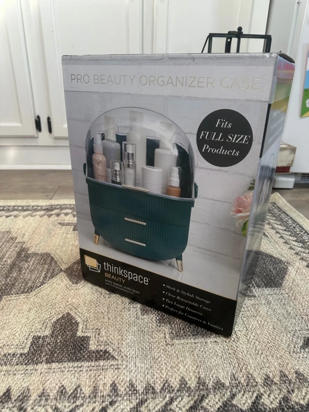 New ThinkSpace Pro Beauty Organizer Case   New in box